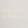 32mm Round Slot Bases White